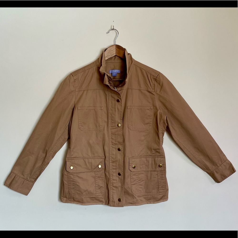 Laura Scott Women’s Petite MP Button Up Utility Jacket